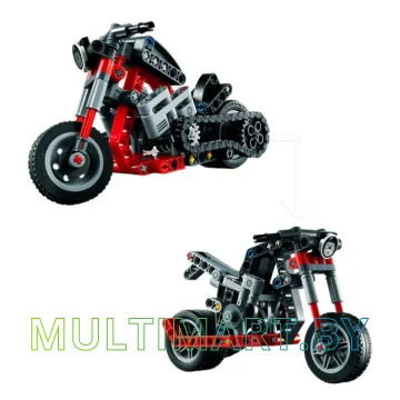 Конструктор LEGO Technic 42132 Мотоцикл картинка 5